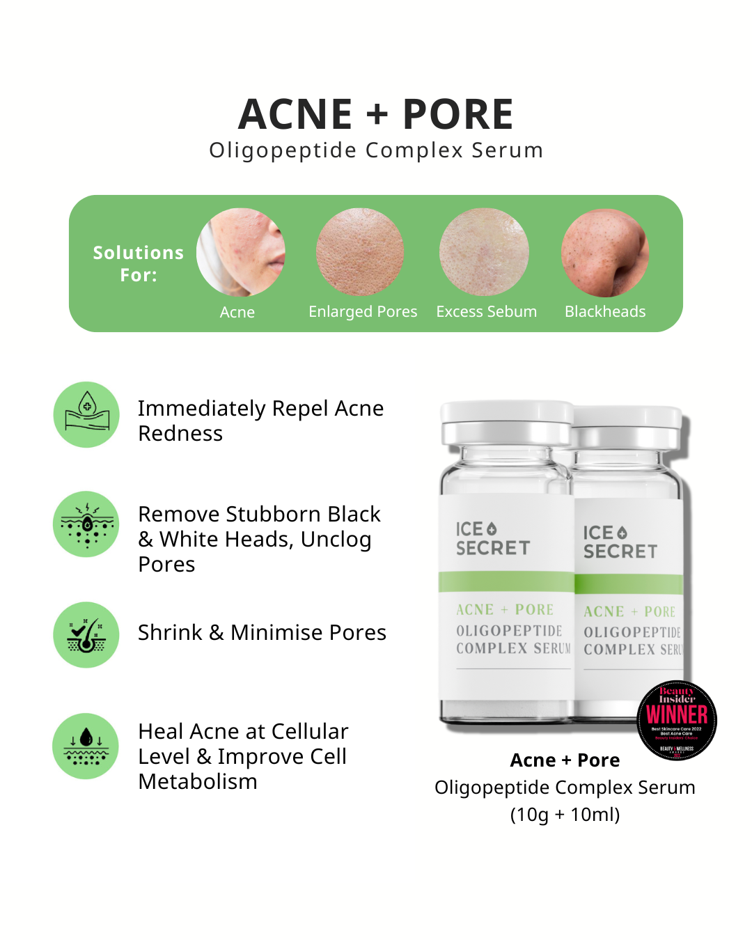 Acne & Pore Oligopeptide Complex Serum