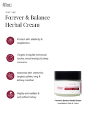 Forever Young & Balance Herbal Cream