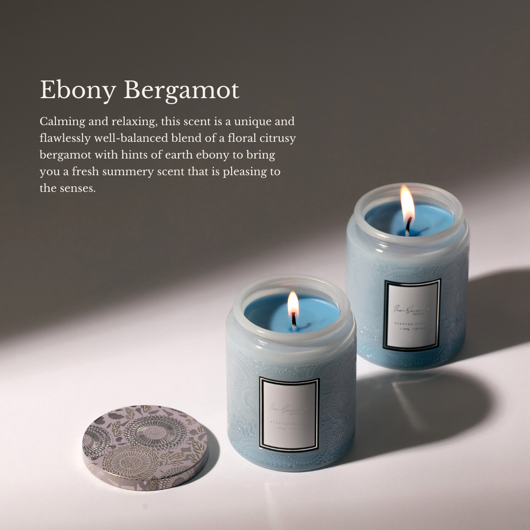 Ice's Secret Home Candle - Ebony Bergamot