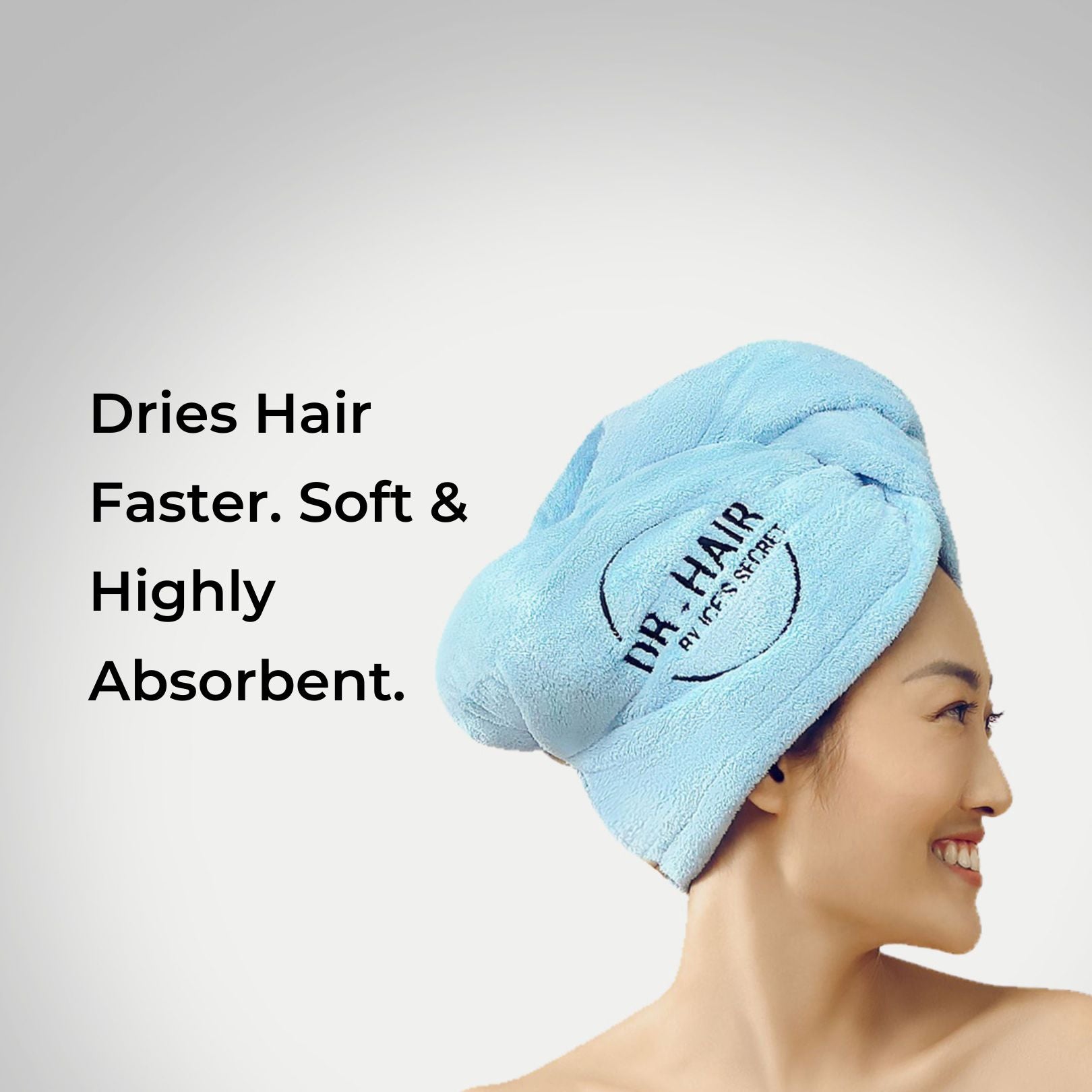 Rapid Dry Hair Turban Towel Ice s Secret