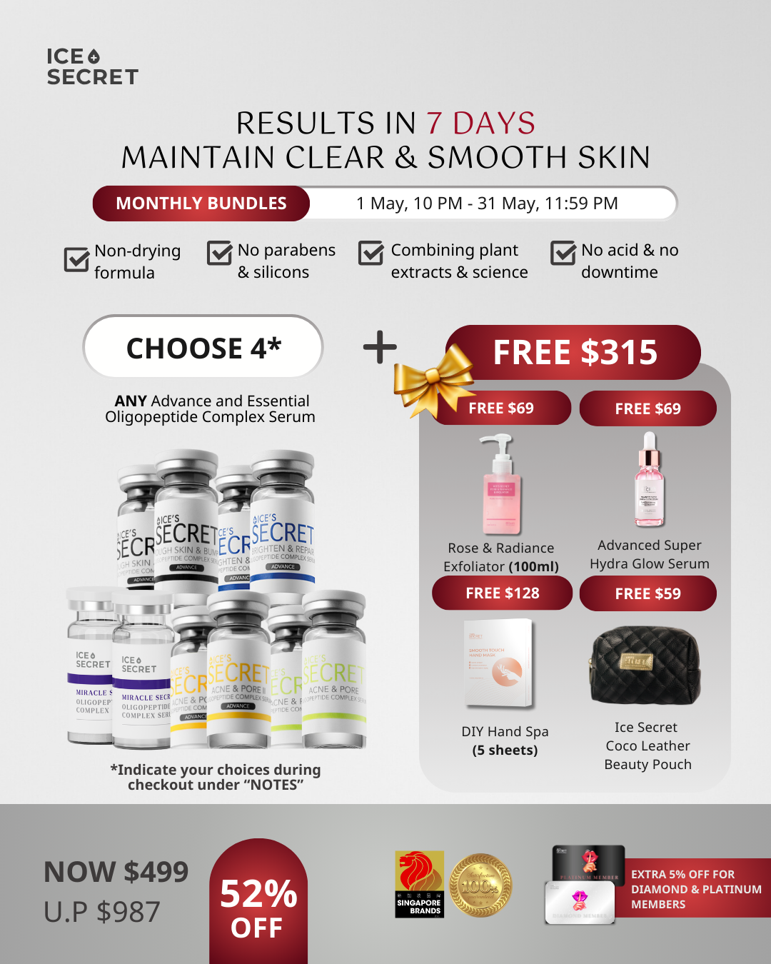 (MAY BUNDLE) Advanced Complex Serum Bundle
