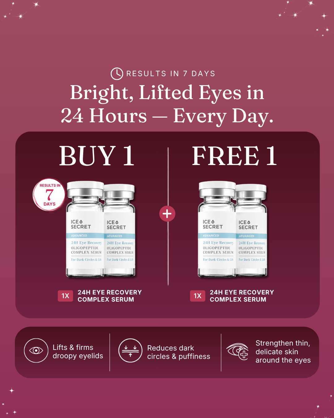 24H Eye Recovery Complex Serum BOGO