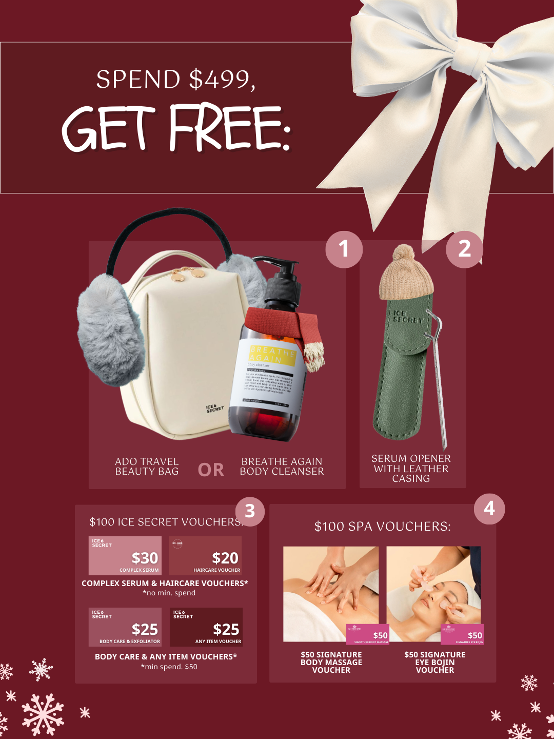 [12.12 XMAS] 3 Month Boosted Oligopeptide Complex Serum Kit