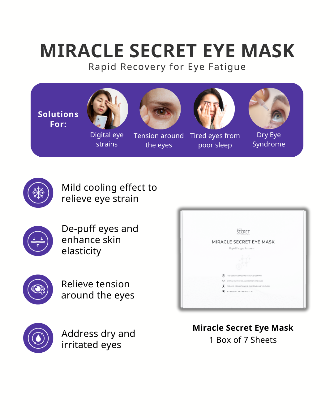 Miracle Secret Eye Mask