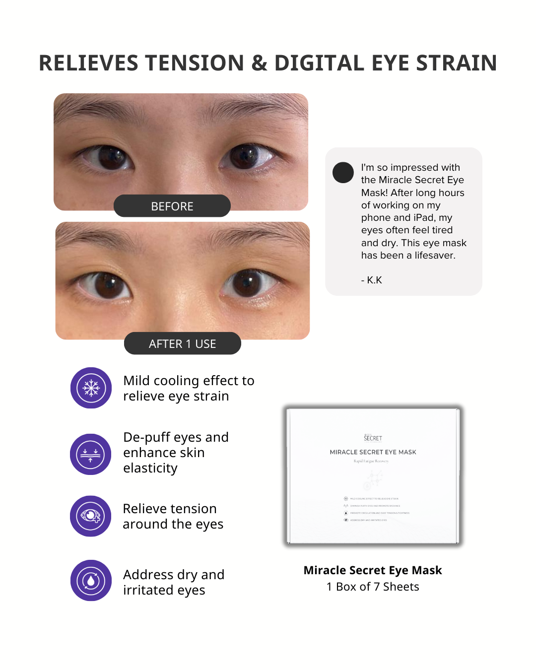 Miracle Secret Eye Mask