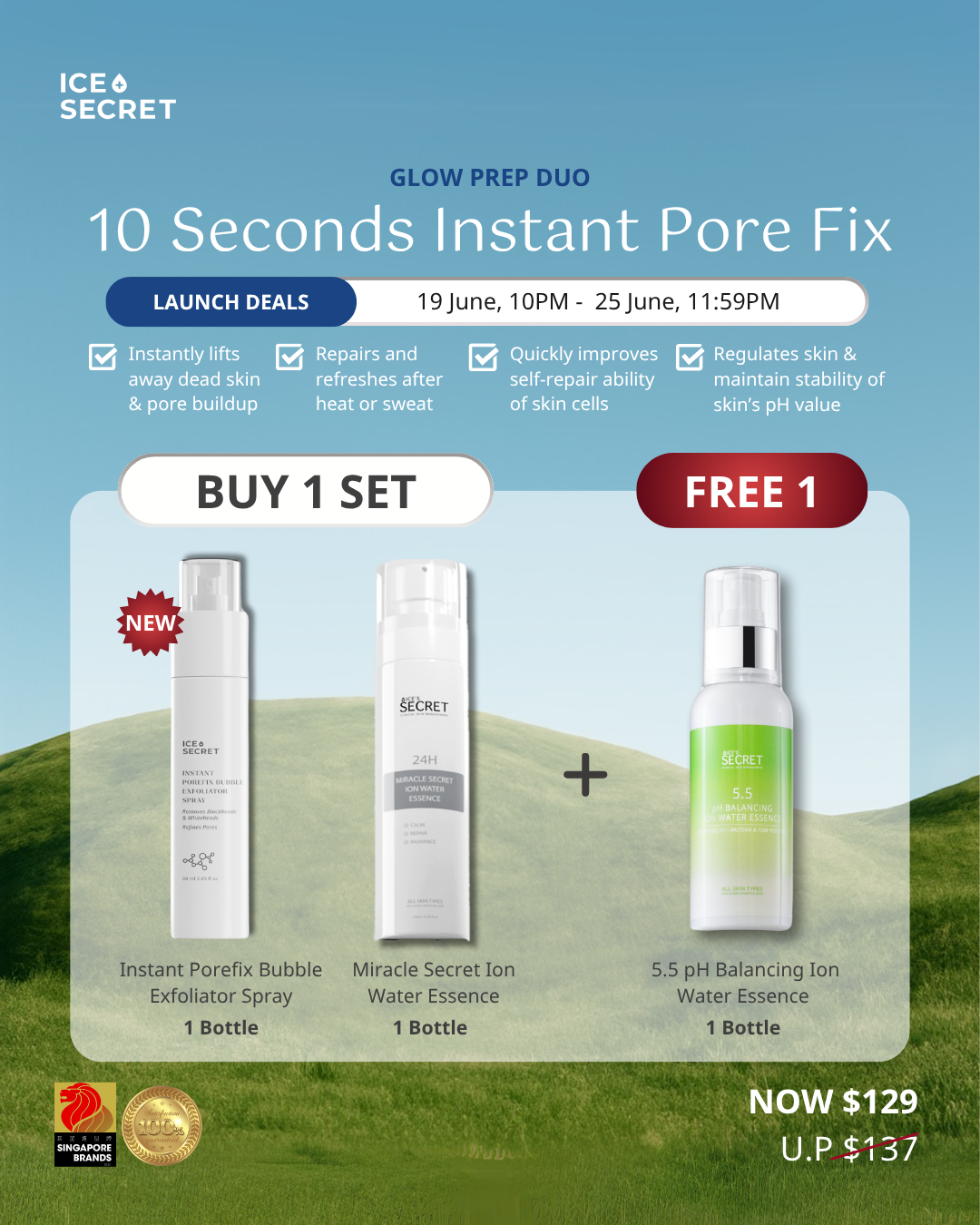 (NEW LAUNCH) Glow Prep Duo