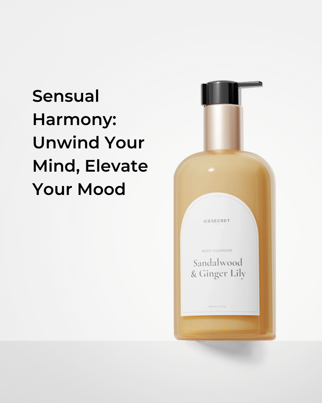 [NEW LAUNCH] Sandalwood and Ginger Lily Body Luxe Cleanser