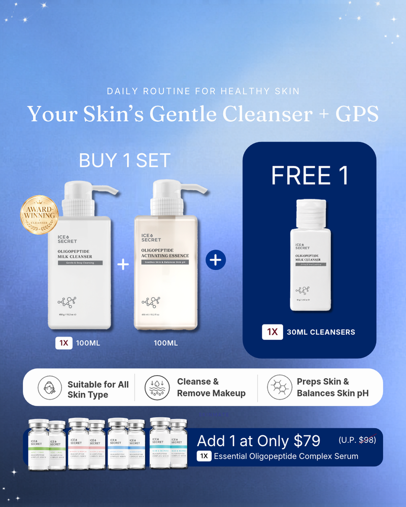 Milk Cleanser + Activating Essence Set 100ml