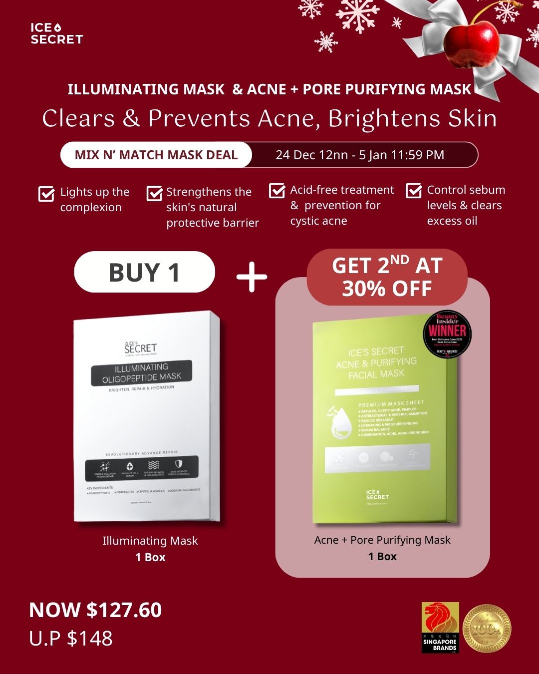 (Xmas Special) Mix & Match Mask Bundle