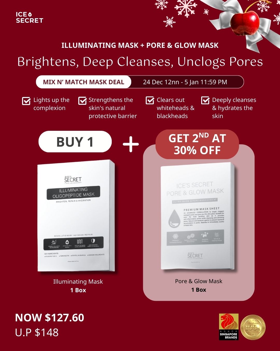 (Xmas Special) Mix & Match Mask Bundle