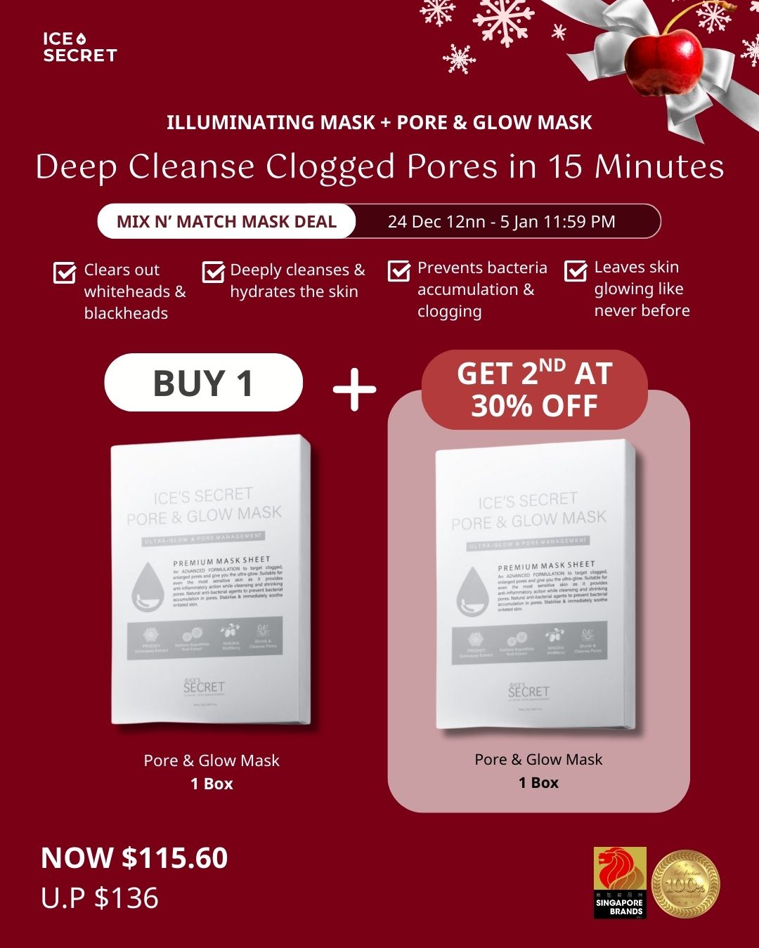 (Xmas Special) Mix & Match Mask Bundle