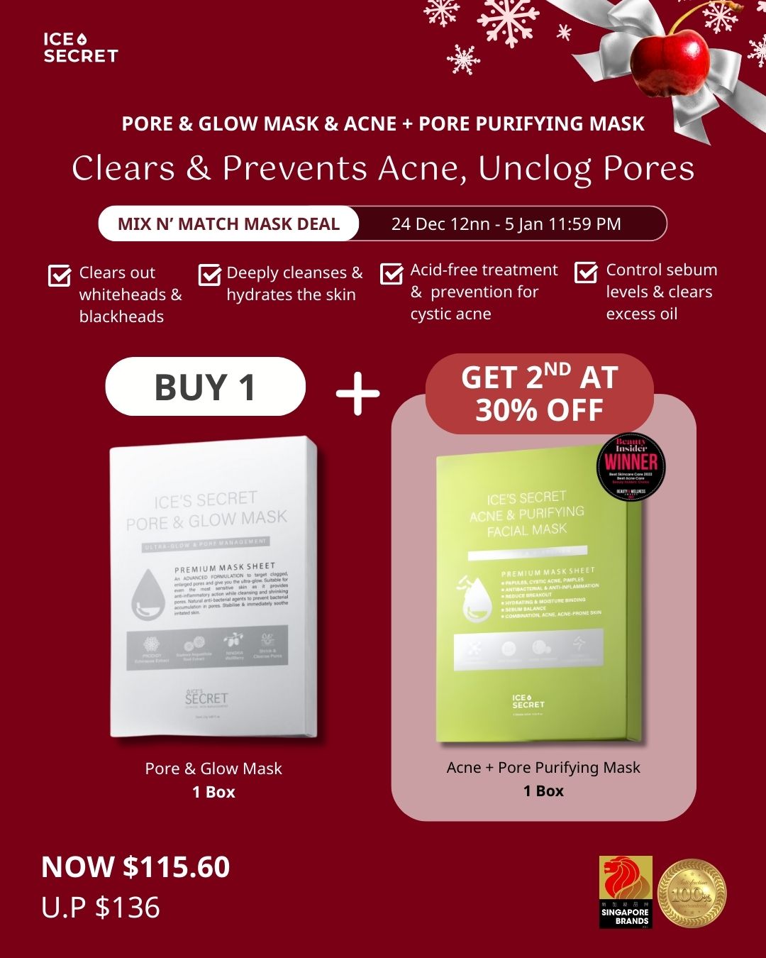 (Xmas Special) Mix & Match Mask Bundle