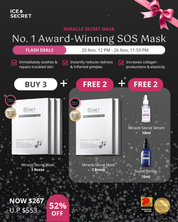 [BFCM] MIRACLE SECRET MASK BUY 3 FOC 2 + Serum Set