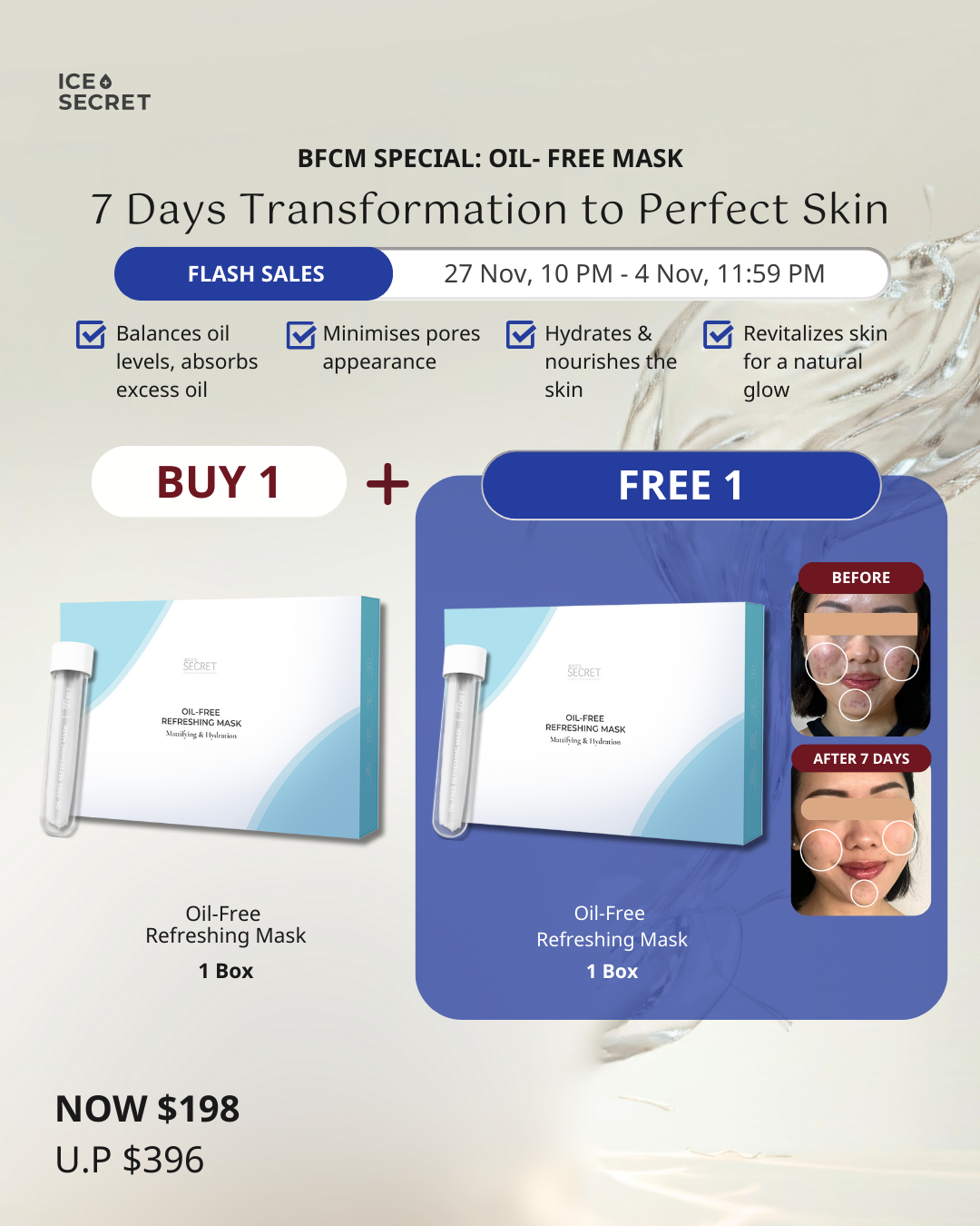 [BFCM] Oil-Free Refreshing Mask