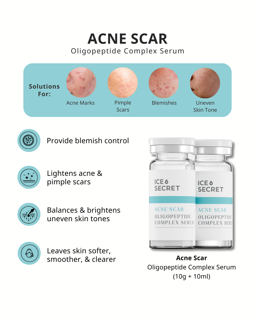 Acne Scar Oligopeptide Complex Serum