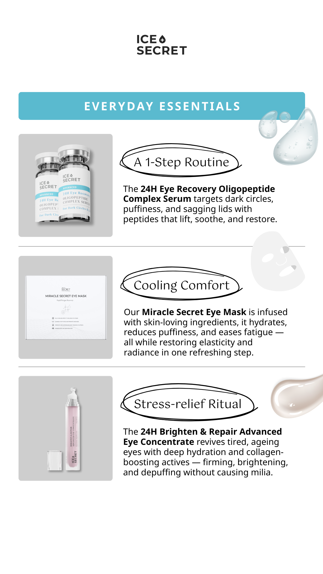 24H Eye Recovery Oligopeptide Complex Serum