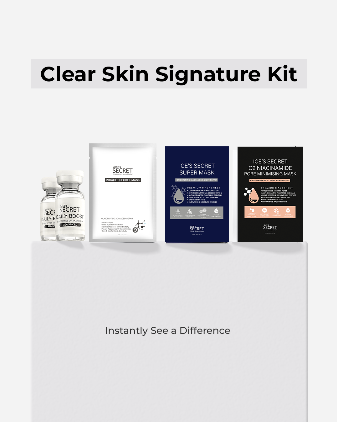 Ice’s Secret Clear Skin Signature Kit