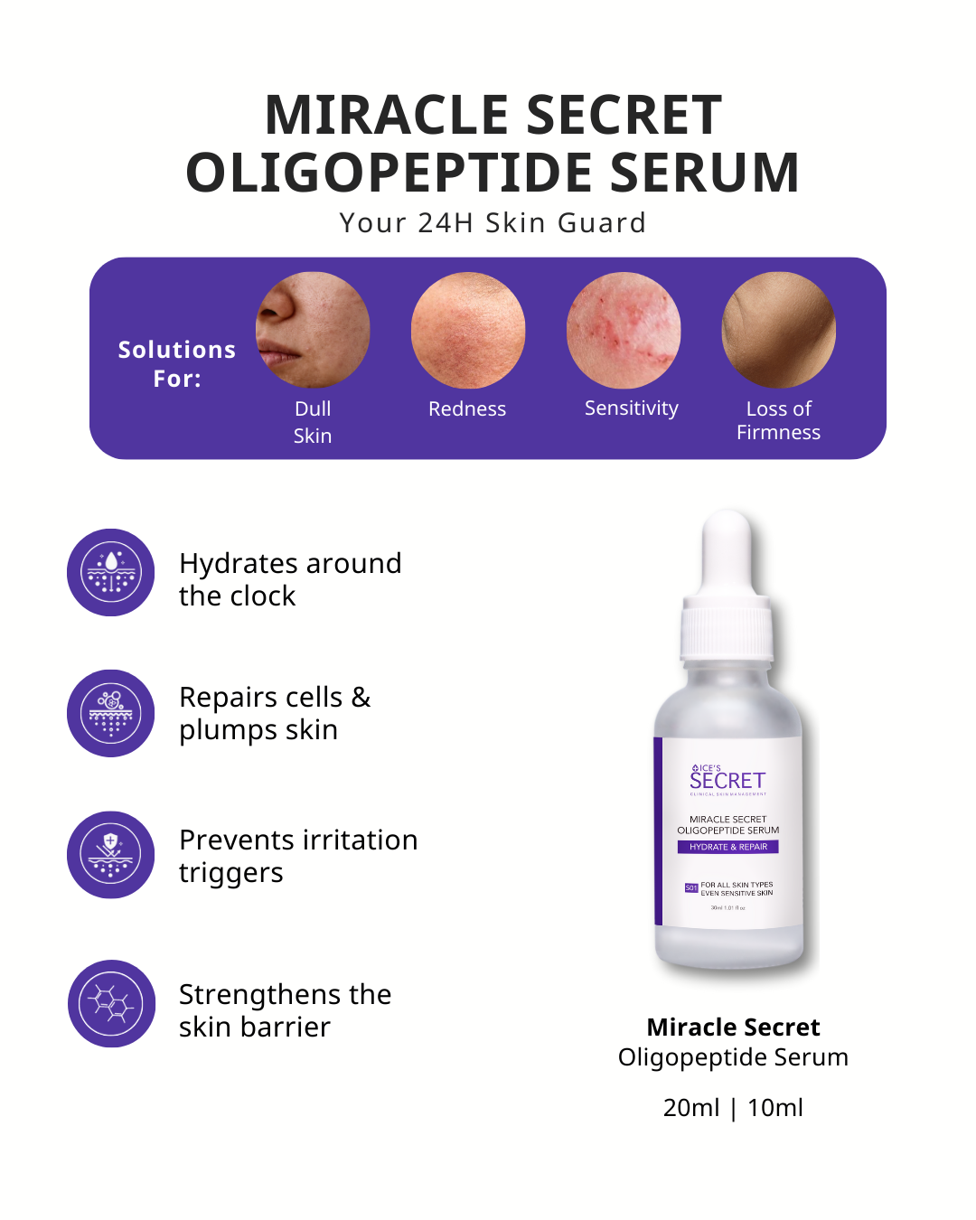 Miracle Secret Oligopeptide Serum