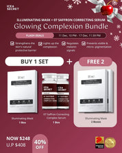 [12.12 Fan Favourite] New Saffron Complex Serum + Illuminating Oligopeptide Mask Kit