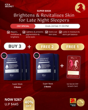 (CNY Special) Super Mask - Your Beauty Sleep in a Sheet