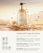 [NEW LAUNCH] Sandalwood and Ginger Lily Body Luxe Cleanser