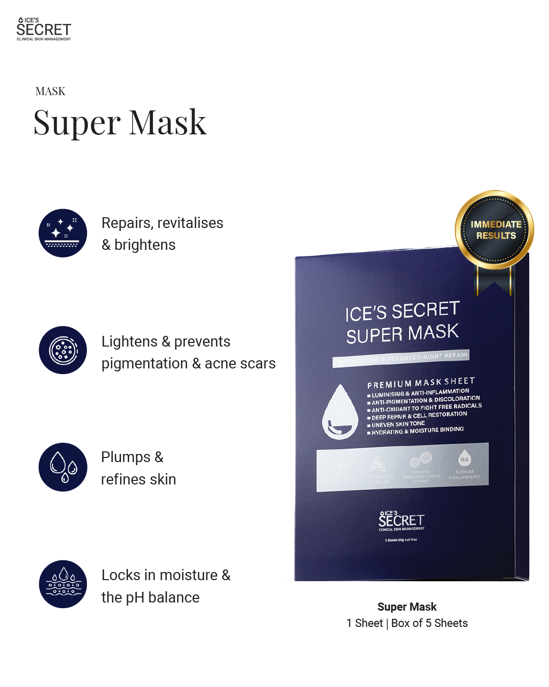 (11.11 Flash Deal) Super Mask - Your Beauty Sleep in a Sheet