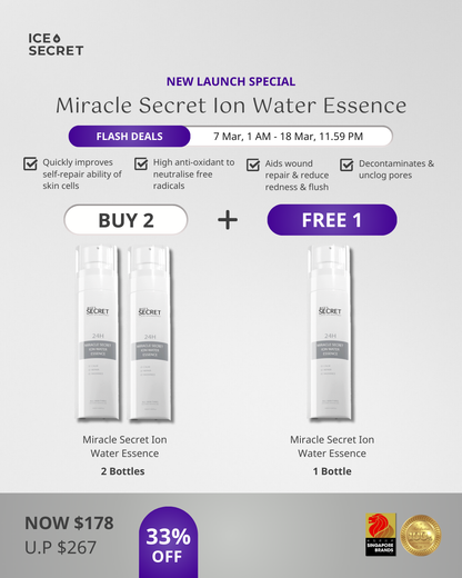 (Launch Special) 24H Miracle Secret Ion Water Essence Sharing Bundle