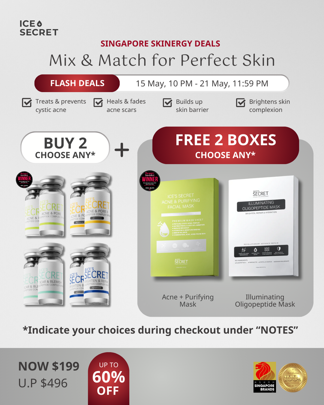 (FLASH DEALS) Mix &amp; Match For Perfect Skin Bundle