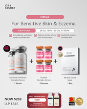 (5 in 1) Sensitive & Redness + Eczema (Eczema Skin Combo)