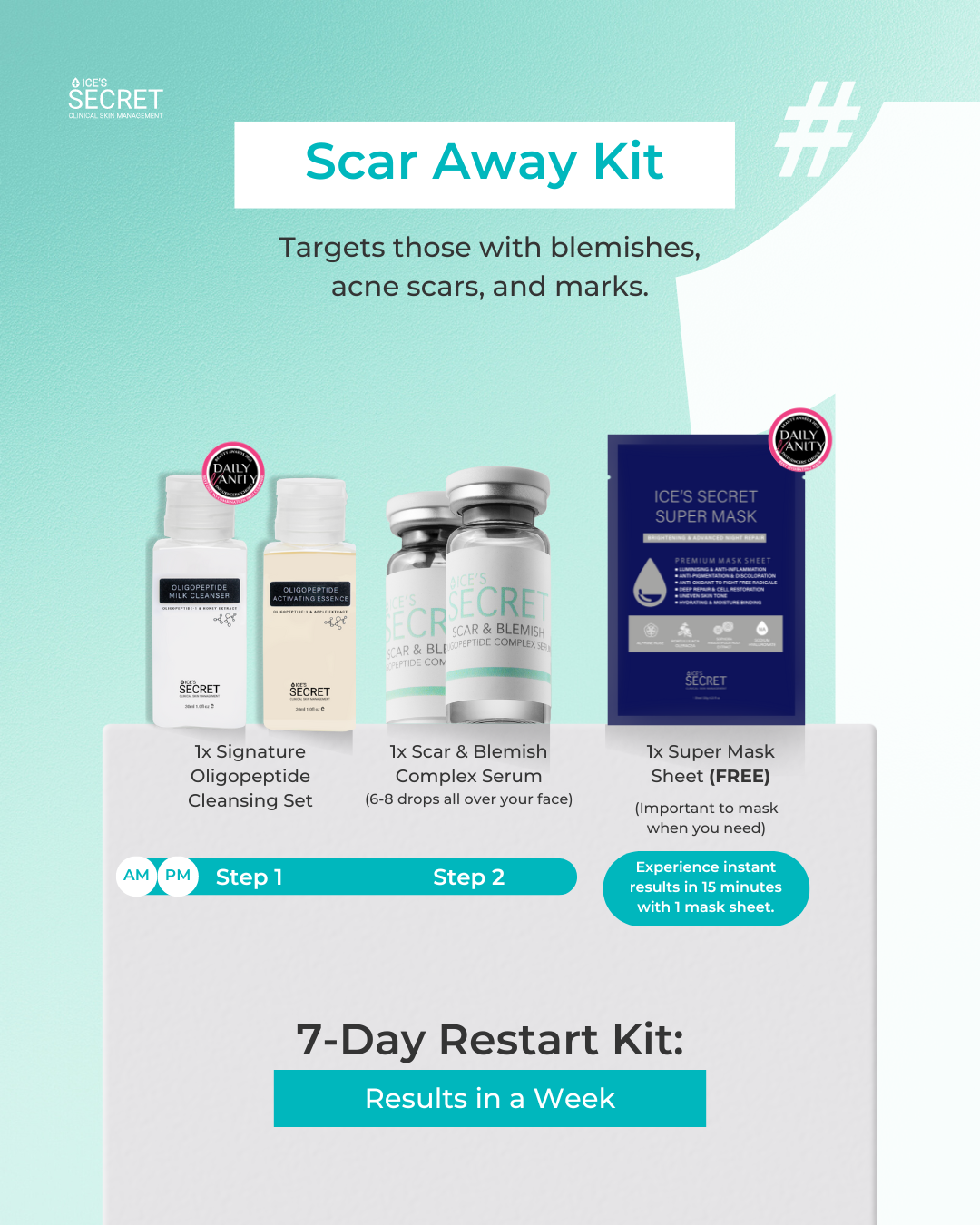 Scar Away Kit