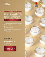 (FLASH DEALS) Premium Bird's Nest Porridge