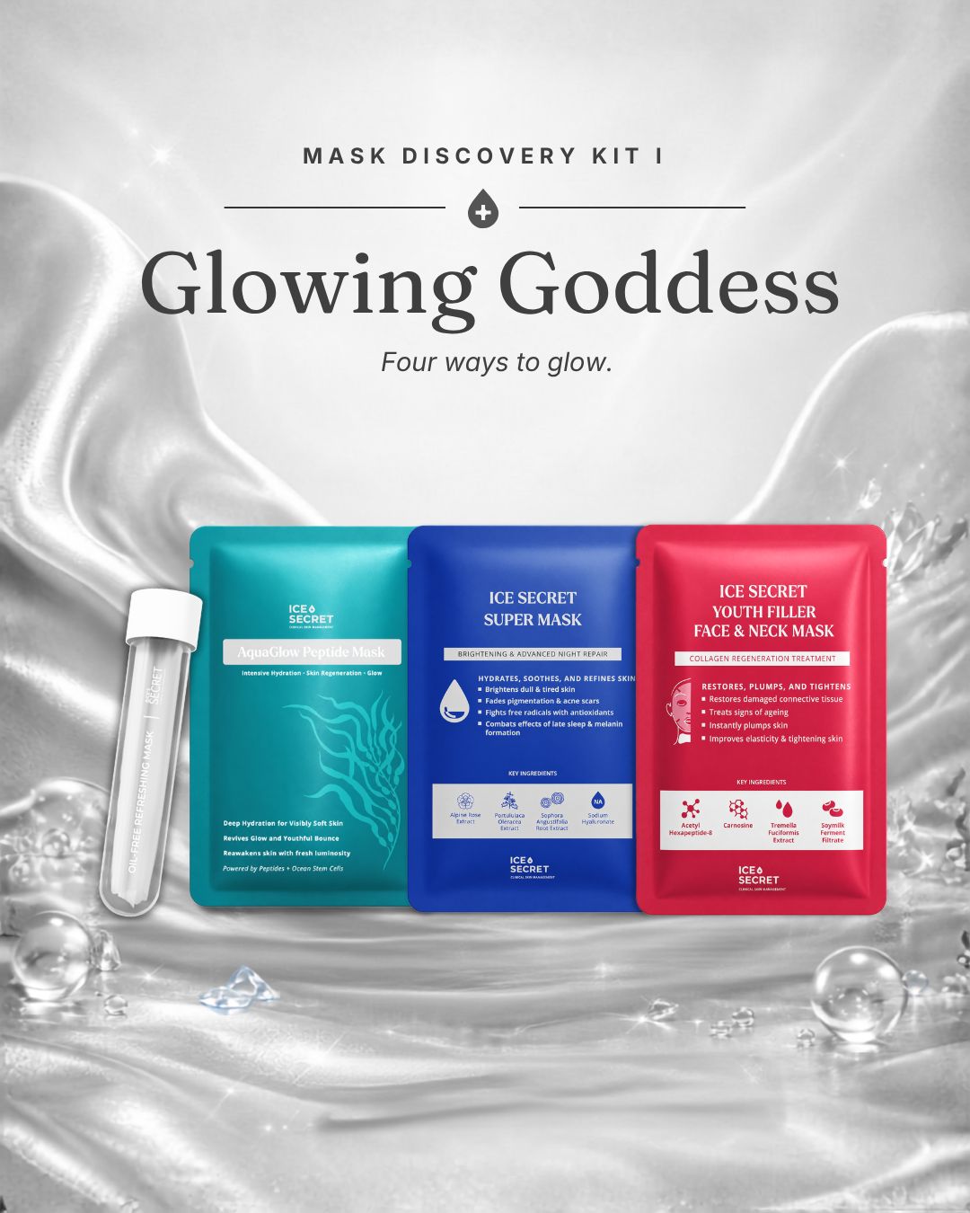 Mask Discovery Kit I - Glowing Goddess (Ultra Glow)