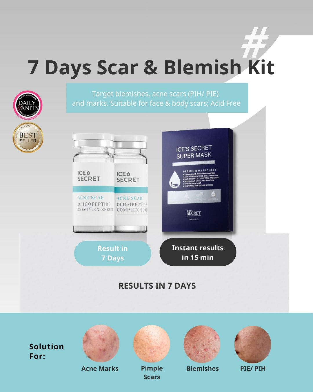 Scar & Blemish 7 Day Kit