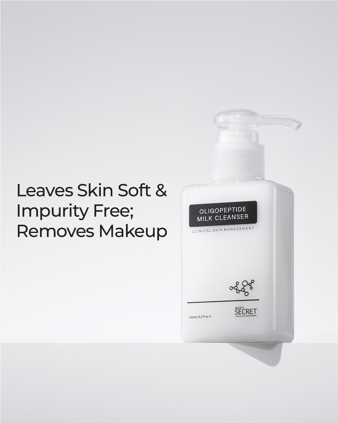 Ice Secret oligopeptide Milk Cleanser for Acne-Prone Sensitive Skin Singapore