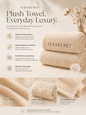 Hypoallergenic Soft Bath Towel (Classic Cream)