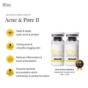 Acne + Pore II (For Cystic Acne) Advanced Oligopeptide Complex Serum
