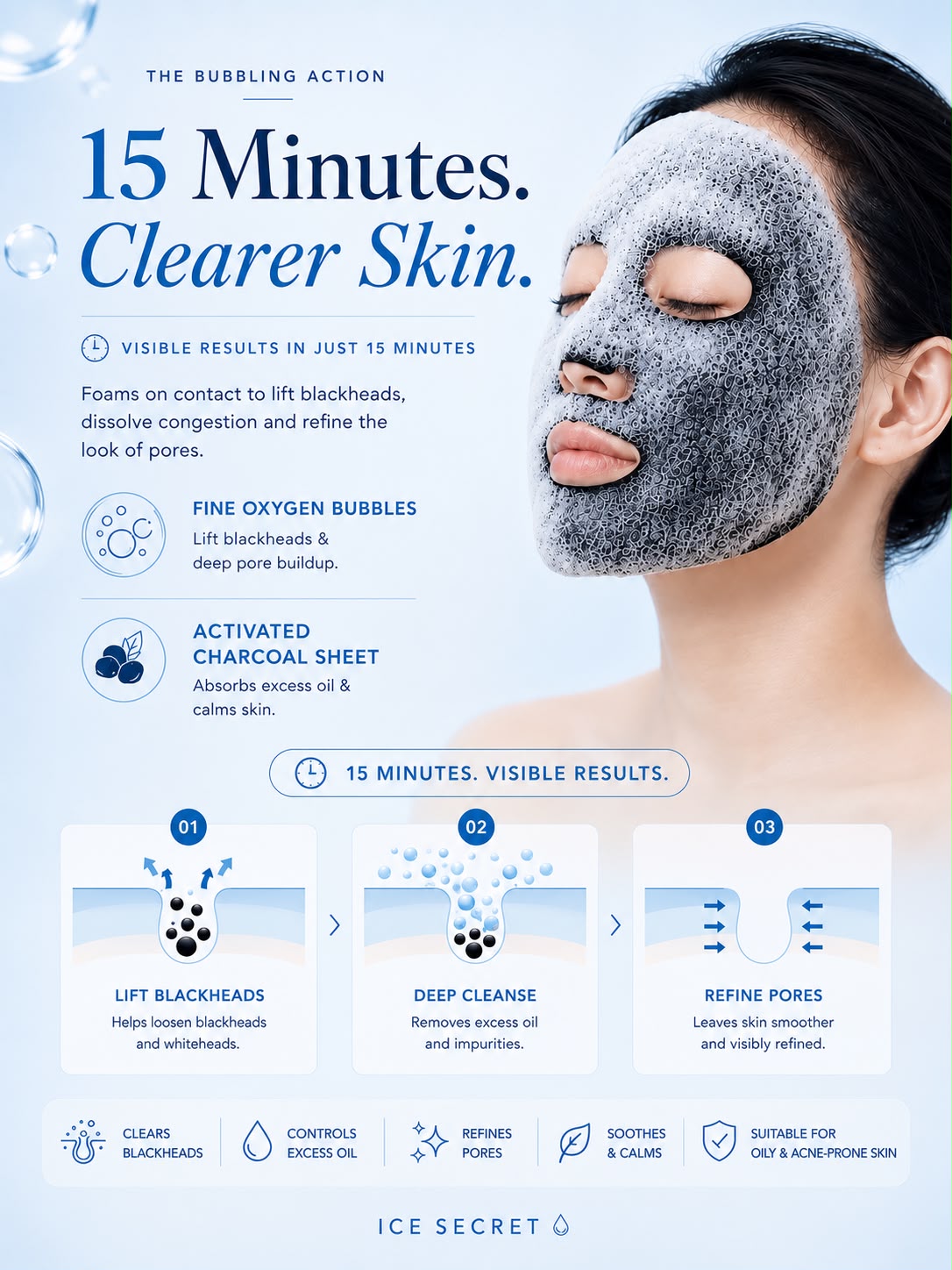 Pore & Glow Mask Trio