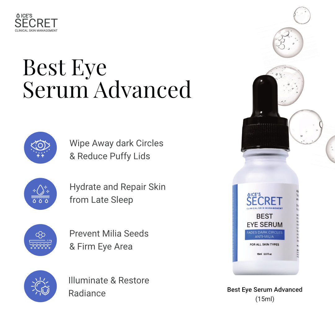 (FLASH SALES) Serum &amp; Eye Mask Kit: Best Eye Serum Advanced + Night Owl Eye Mask III