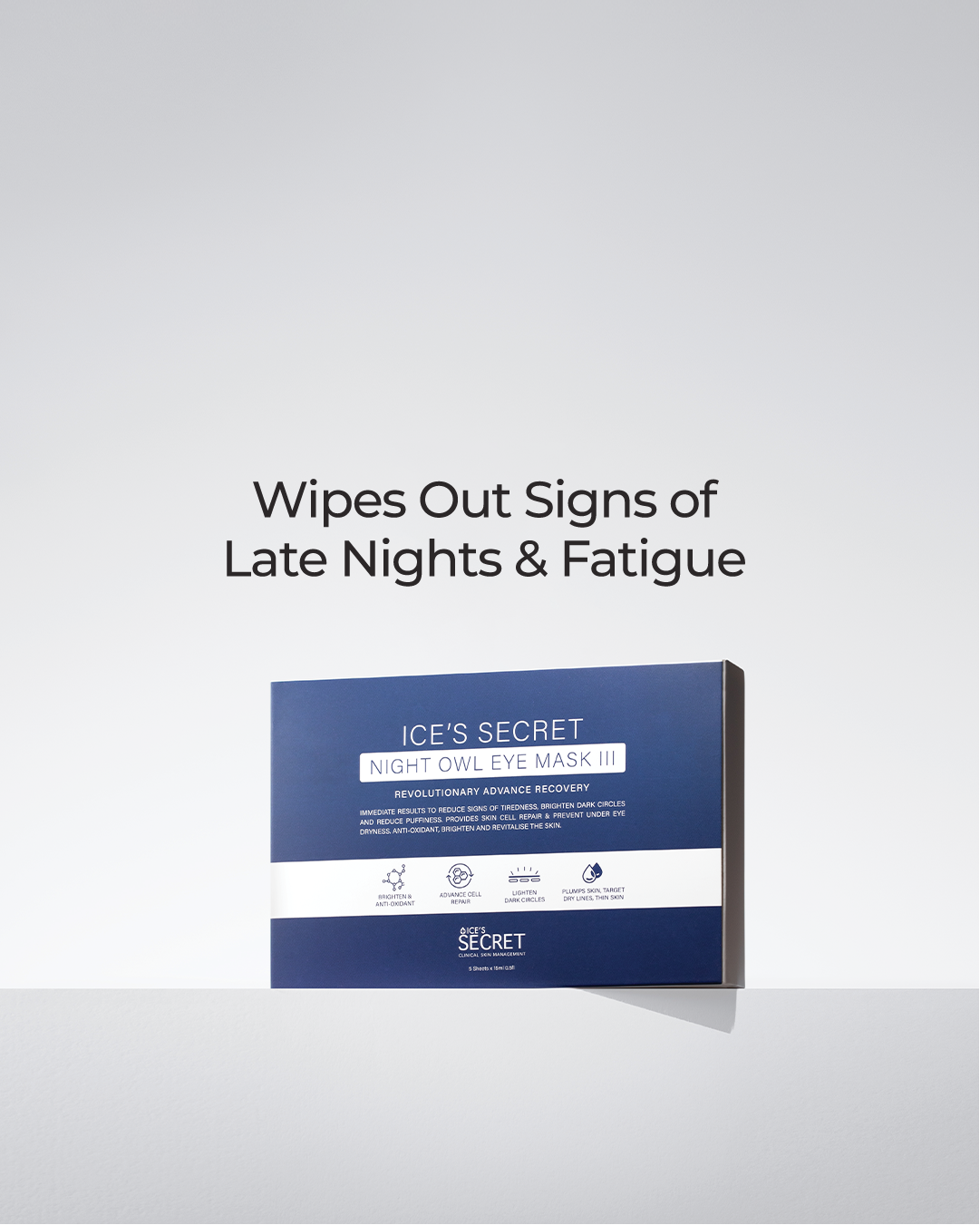 (FLASH SALES) Serum &amp; Eye Mask Kit: Best Eye Serum Advanced + Night Owl Eye Mask III