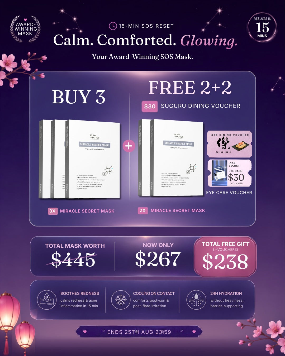 [Flash Deal] Miracle Secret Mask Bundle