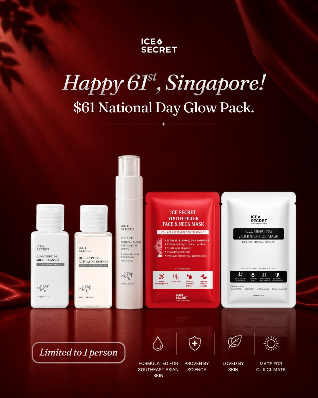 $61 National Day Glow Pack