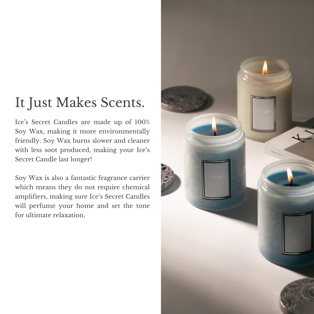 Ice's Secret Home Candle - Velvet Rose & Ebony