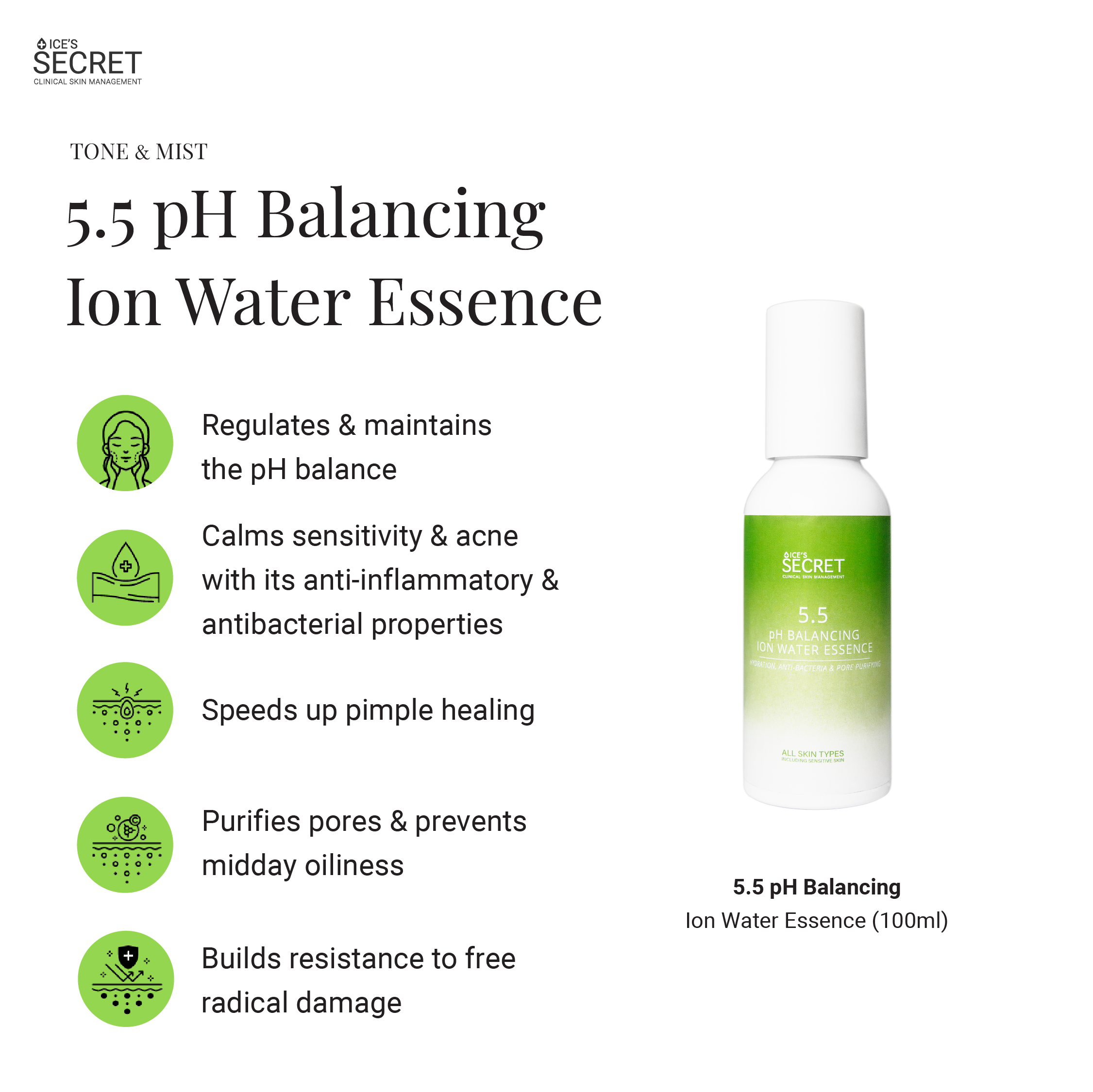 5.5 pH Balancing Ion Water Essence
