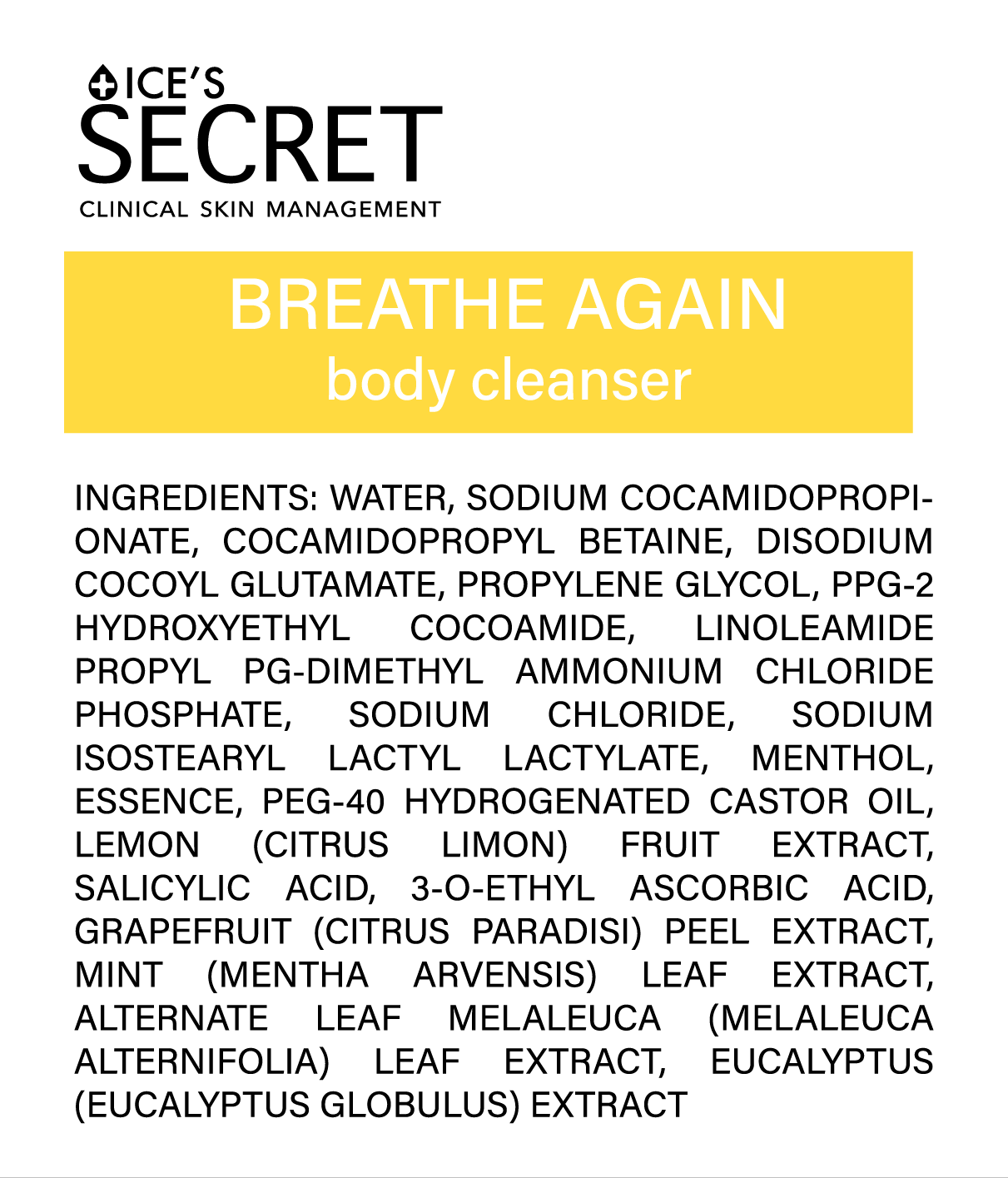 Breathe Again Body Cleanser