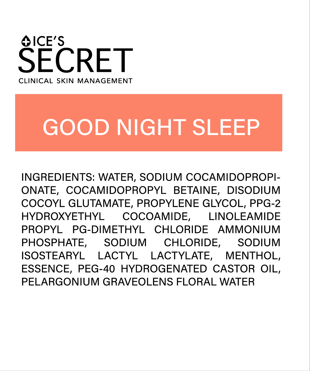 A GoodNight Sleep Body Cleanser