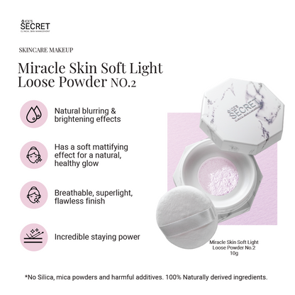 Miracle Skin Soft Light Loose Powder NO.2