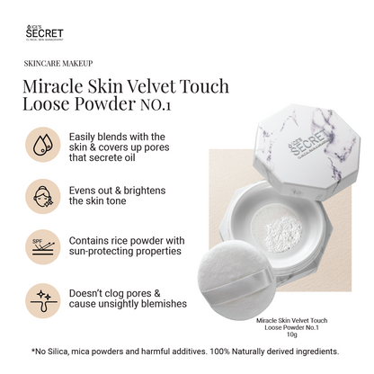 Miracle Skin Velvet Touch Loose Powder NO.1