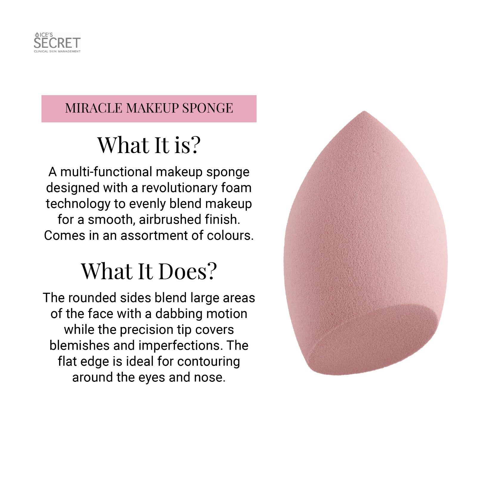 [LIMITED EDITION] Miracle Makeup Sponge