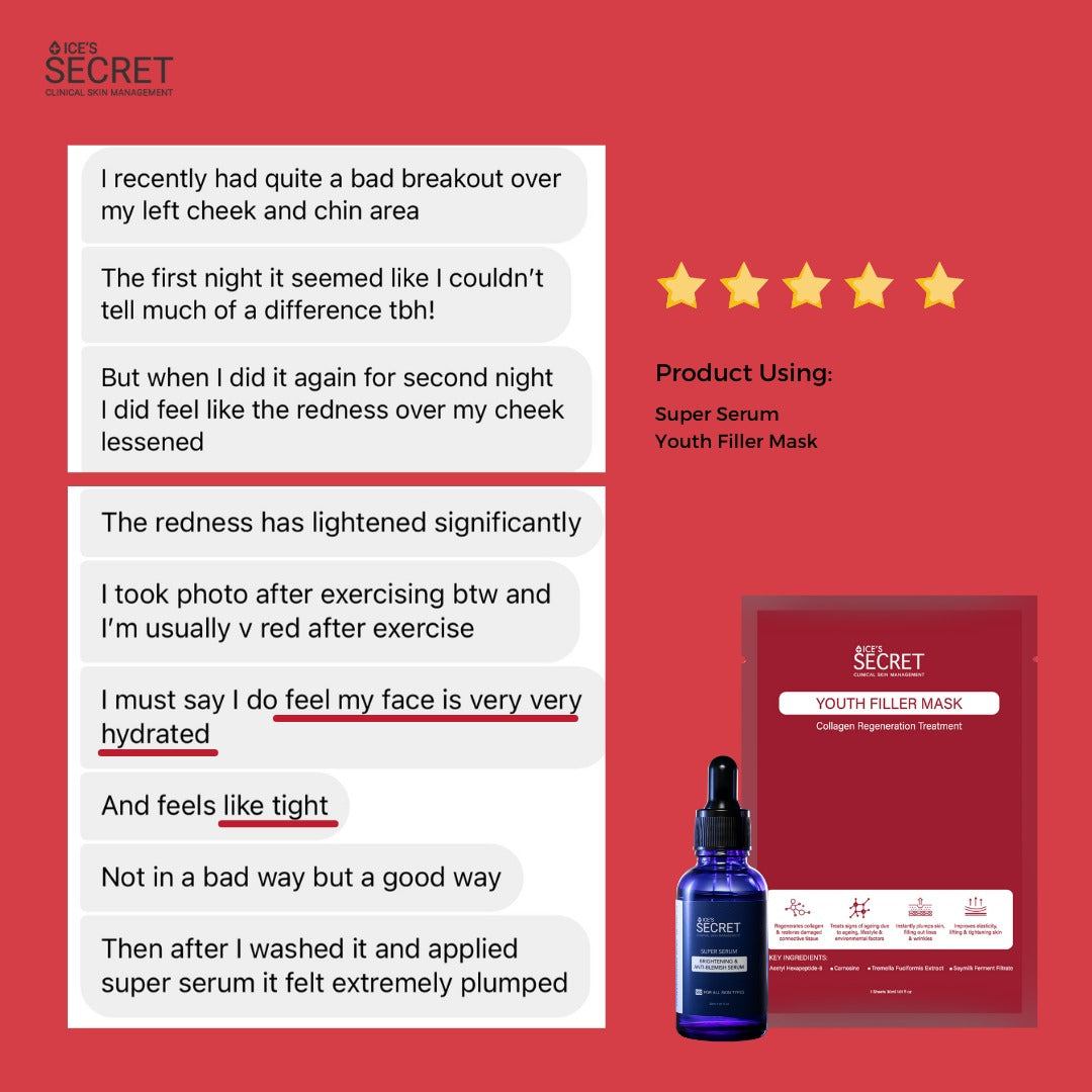 XL Youth Filler Face & Neck Mask