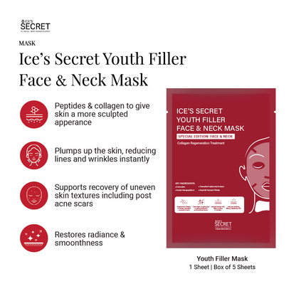 XL Youth Filler Face &amp; Neck Mask